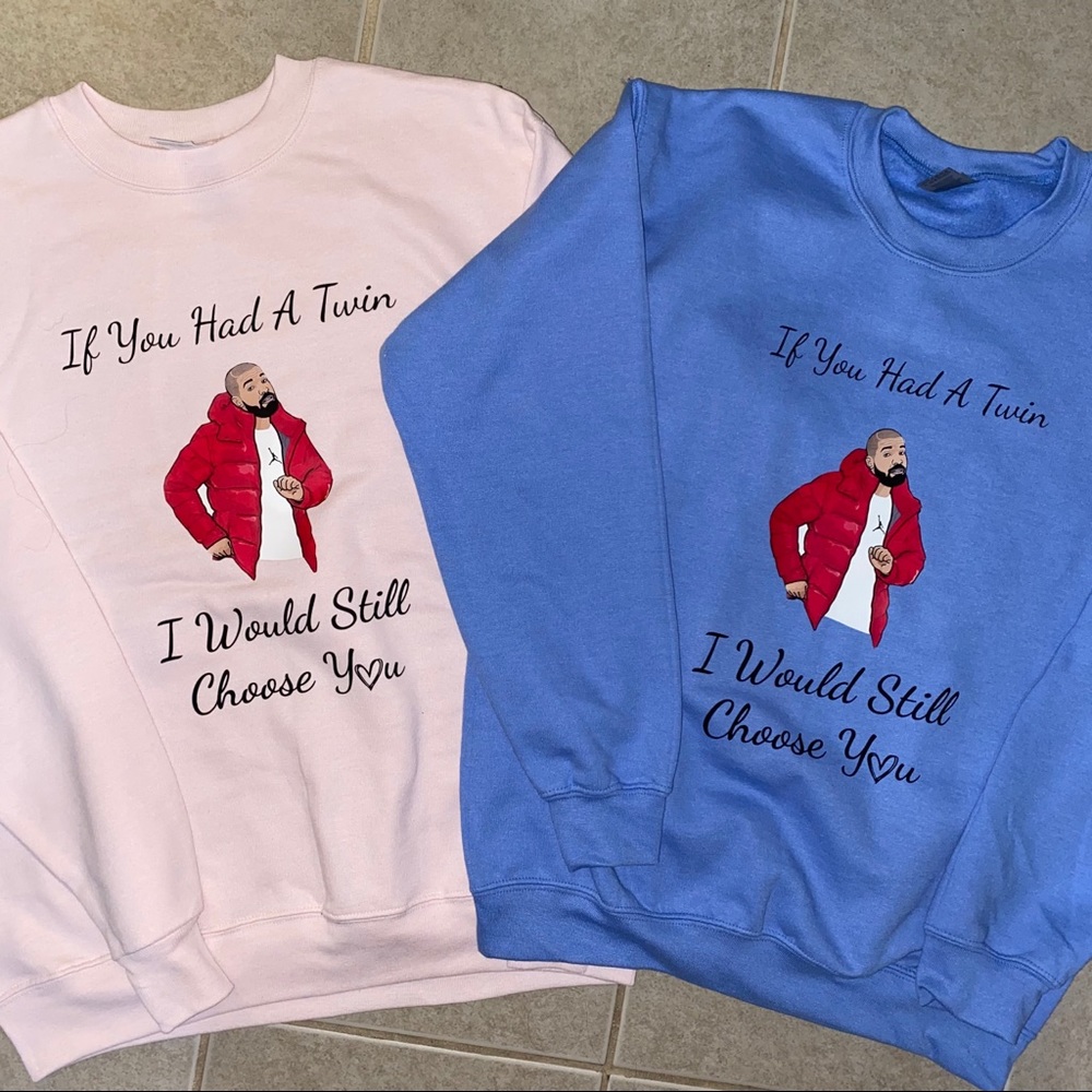 Drake Valentine’s Day Crewneck Sweater